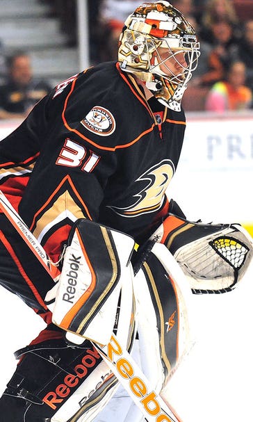 With Gibson injured, Andersen ready to step up for Ducks